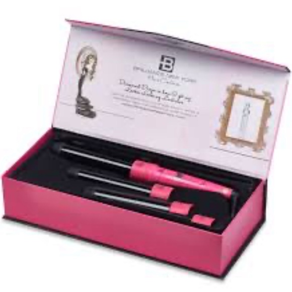 Beautiful pink curling iron. Only sold during runway shows. All New in Box. - Picture 2 of 7